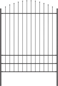 vidaXL Φράχτης Κήπου 7 pcs Γκρι 170 x 225 cm