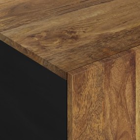 vidaXL Τραπεζάκι Σαλονιού 100x54x40 εκ. Μασίφ Ξύλο Μάνγκο &amp; Επεξ. Ξύλο