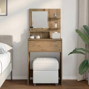 vidaXL Τραπέζια Ντυσίματος Κρεβατοκάμαρας Artisan Oak
