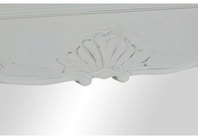 Τοίχο καθρέφτη DKD Home Decor Λευκό Φυσικό 105 x 64 x 4,5 cm