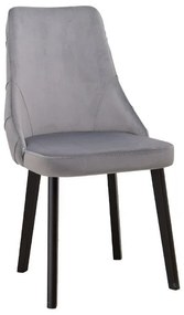 Καρέκλα Τραπεζαρίας Elvira Fylliana Γκρί 50x47x91εκ. 2αδα 50x47x91 εκ.