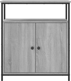 vidaXL Ντουλάπι Γκρι Sonoma 70 x 30 x 80 εκ. από Επεξεργ. Ξύλο