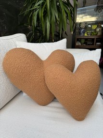 Διακοσμητικό Μαξιλάρι Καφέ TEDDY KALP SMALL 38x33x9