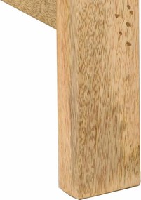 vidaXL Γραφείο 165x110x75 cm Mango από μασίφ ξύλο