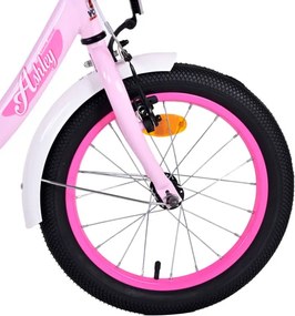 Ashley 16 Inch 23 cm Girls Coaster Brake Light pink/White