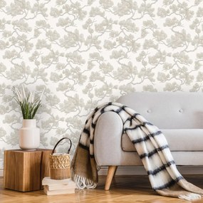 DUTCH WALLCOVERINGS Ταπετσαρία Τοίχου Πεύκο Λευκή