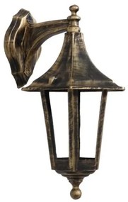 Απλίκα Τοίχου Πλαστικό ERESSOS LP-401AN Μπρονζέ 07-1046 Heronia-07-1046-Μπρονζέ 07-1046