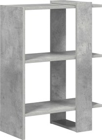 vidaXL Ράφι Βιβλίων 2 επιπέδων 52 x 25 x 71,5 εκ Επεξεργασμένο Ξύλο