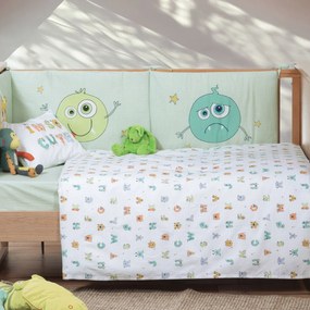 Σεντόνια Κούνιας (Σετ) Nef-Nef Homeware Alphabet Monster