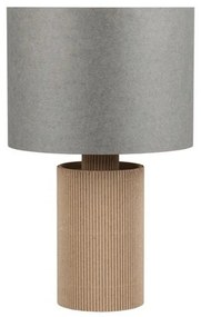 Φωτιστικό Επιτραπέζιο Canio 568100111 16x28cm 1xE14 40W Natural-Grey Trio Lighting