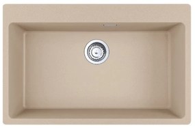 Franke Centro 2.0 CNG 610/210-73 Oatmeal Γρανιτένιος Νεροχύτης 80cm