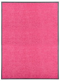 vidaXL Πατάκι Εισόδου Πλενόμενο Ροζ 90 x 120 εκ.