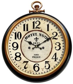 Ρολόι Τοίχου Μέταλλο 52x42x7cm - Μέταλλο - 14650035