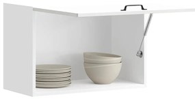 ντουλάπι τοίχου κουζίνας "Kalmar" Υψηλή στιλπνότητα λευκό