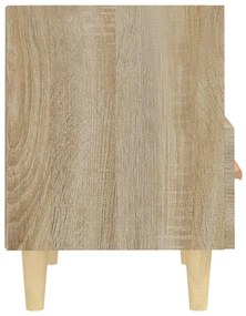vidaXL Κομοδίνο Sonoma Δρυς 40 x 35 x 47 εκ.