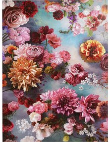 Πίνακας  Touched Ουρανός Με Λουλούδια Ροζ  90x3.5x120εκ