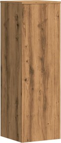 vidaXL Βάσεις Φυτών 2 τεμ. Αρτισιανή Δρυς 33x33x100 εκ. Επεξ. Ξύλο