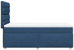 ΚΡΕΒΑΤΙ BOXSPRING ΜΕ ΣΤΡΩΜΑ ΜΠΛΕ 90X200 ΕΚ.ΥΦΑΣΜΑΤΙΝΟ 3291176