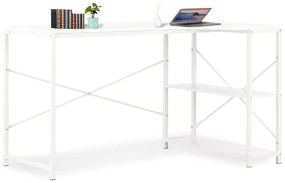 vidaXL Γραφείο Υπολογιστή Λευκό 120 x 72 x 70 εκ.