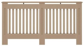 vidaXL Κάλυμμα Καλοριφέρ 152 x 19 x 81,5 εκ. από MDF