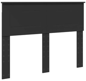 vidaXL Σκελετός Κρεβατιού Μαύρο 120 x 200 cm Μηχανήματος Ξύλο