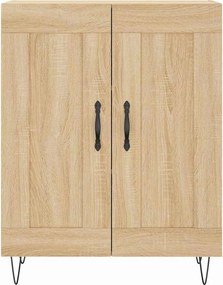 vidaXL Ντουλάπι Sonoma Δρυς 69,5 x 34 x 90 εκ. από Επεξεργασμένο Ξύλο