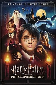 Αφίσα Harry Potter - Philosopher's stone - 20th anniversary