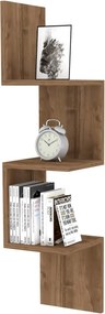 Wall Shelf Zikzak - Walnut Walnut