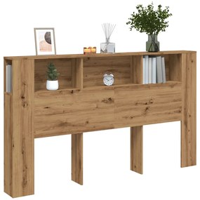 Κεφαλάρι Με Αποθηκευτικό Χώρο 180x18,5x102,5 εκ. Επεξ. Ξύλο