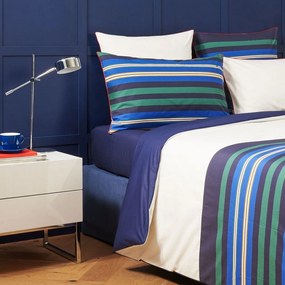 Παπλωματοθήκη Vibe 695160 Blue-Green Tommy Hilfiger Queen Size 100% Cotton