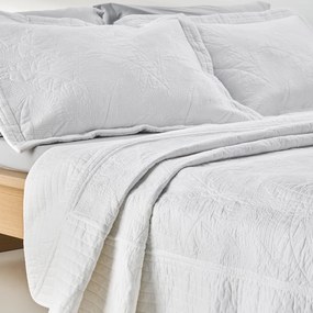 Κουβερλί Υπέρδιπλο (Σετ 230x250) Kentia Serenity Escape White