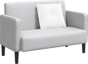 vidaXL Μαξιλάρι Πλάτης Λευκό 60 x 19 x 50 εκ ύφασμα