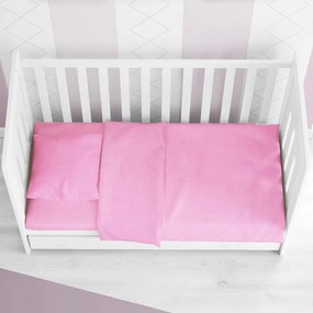 Σεντόνια Κούνιας (Σετ) Dimcol Solid Fuchsia 499