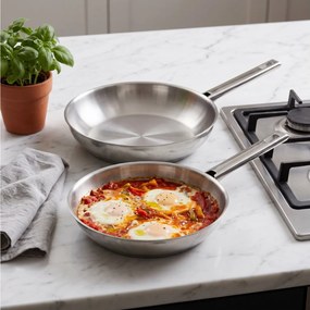 ΤΗΓΆΝΙΑ SS FRYING PAN X2 24/28