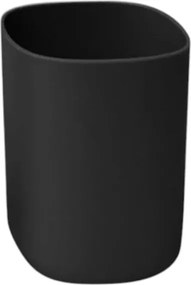 Θήκες οδοντόβουρτσας πλαστικές σε σετ 5Χ - Black - 21771