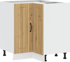 vidaXL Γωνιακό ντουλάπι βάσης κουζίνας "Lucca" Artisan Oak