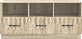 vidaXL Ντουλάπι TV Sonoma Δρυς 102 x 34,5 x 47 εκ Επεξεργασμένο Ξύλο