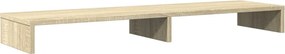 vidaXL Βάση Οθόνης Sonoma Δρυς 100x27x10 εκ. από Επεξ. Ξύλο