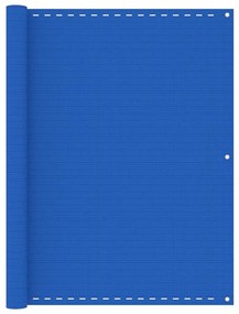 Διαχωριστικό Βεράντας Μπλε 120 x 600 εκ. από HDPE - Μπλε