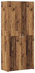 vidaXL Highboard Παλαιό ξύλο 40 x 42,5 x 185 εκ. Επεξεργασμένο ξύλο