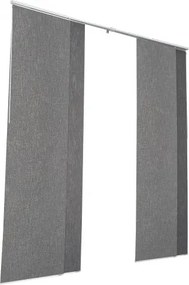 VEVOR Panel Track Blinds Extendable Track 116 cm to 218 cm W Trimmable Dark Gray