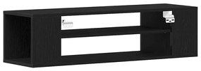 vidaXL Ντουλάπι TV Μαύρο 100 x 30 x 26.5 εκ Επεξεργασμένο ξύλο