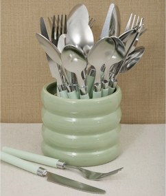 Μαχαιροπίρουνα Με Βάση (Σετ 24τμχ) S-D Elsa Green 212364B