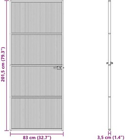 vidaXL Πόρτα Σπιτιού 83 x 201,5 x 3,5 εκ