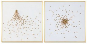 Καμβάς Home ESPRIT πολυστερίνη Καμβάς 100 x 3,5 x 100 cm