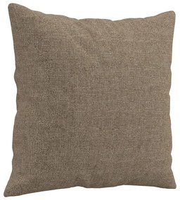 Μαξιλάρια Διακοσμητικά 2 τεμ. Taupe 40 x 40 εκ. Υφασμάτινα - Μπεζ-Γκρι