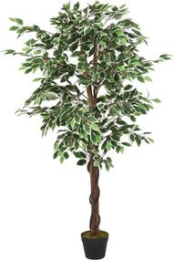 vidaXL Φίκος Τεχνητός 1008 Φύλλα Πράσινος 180 εκ.