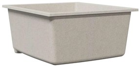 vidaXL Σιντρινο κουζίνας Μπεζ 38 x 44 x 20 εκ. Γρανίτης