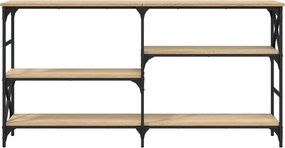 vidaXL Τραπέζι Κονσόλα Sonoma Δρυς 150 x 29 x 76,5 εκ. Επεξεργ. Ξύλο