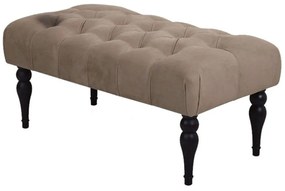 Σκαμπό Missus 209FLF1285 92x48x43cm Brown-Black